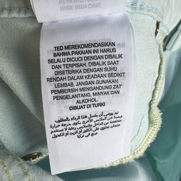 Ted Baker Women's Light Blue Pants - Picture 13 of 15